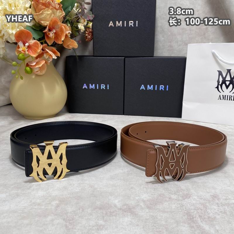 Amiri belt 38mmX100-125cm 8L42